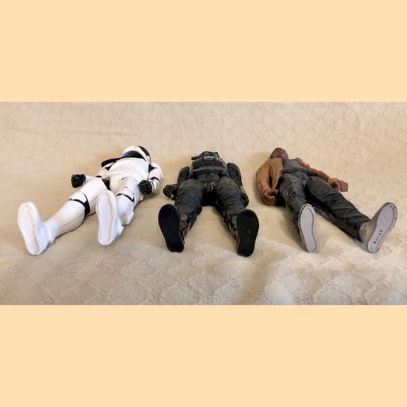 Lot Star Wars figure storm trooper Finn (Jakku) rogue one imperial death trooper - Picture 3 of 7